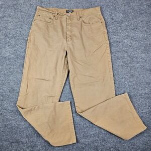 Polo Ralph Lauren Khaki Pants Men 33x29 Cotton Casual Classic Fit Preppy Trouser